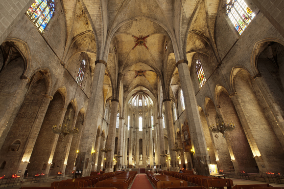Barcelona Església de Santa Maria del Mar-PM 15932